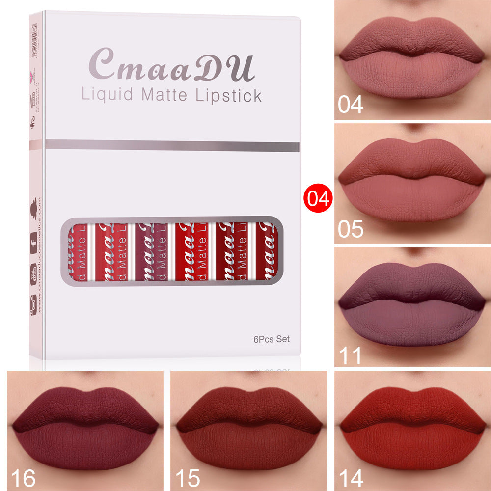 6-Piece Matte Lip Color Set – product image 2