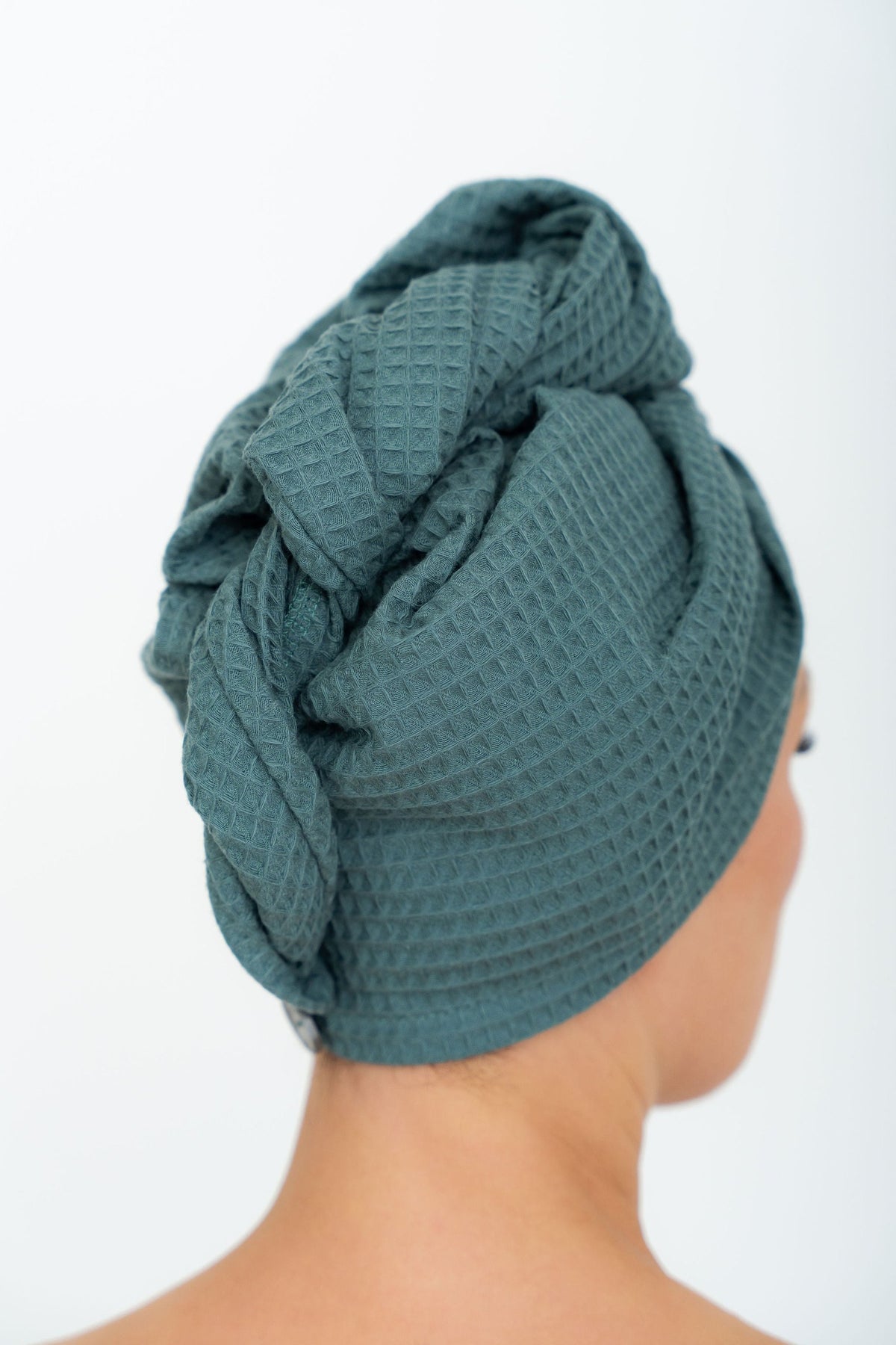 Cotton Waffle Hair Towel/Turban