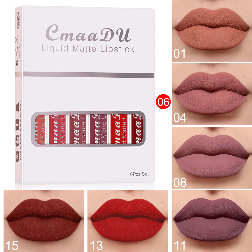 6-Piece Matte Lip Color Set – product image 1